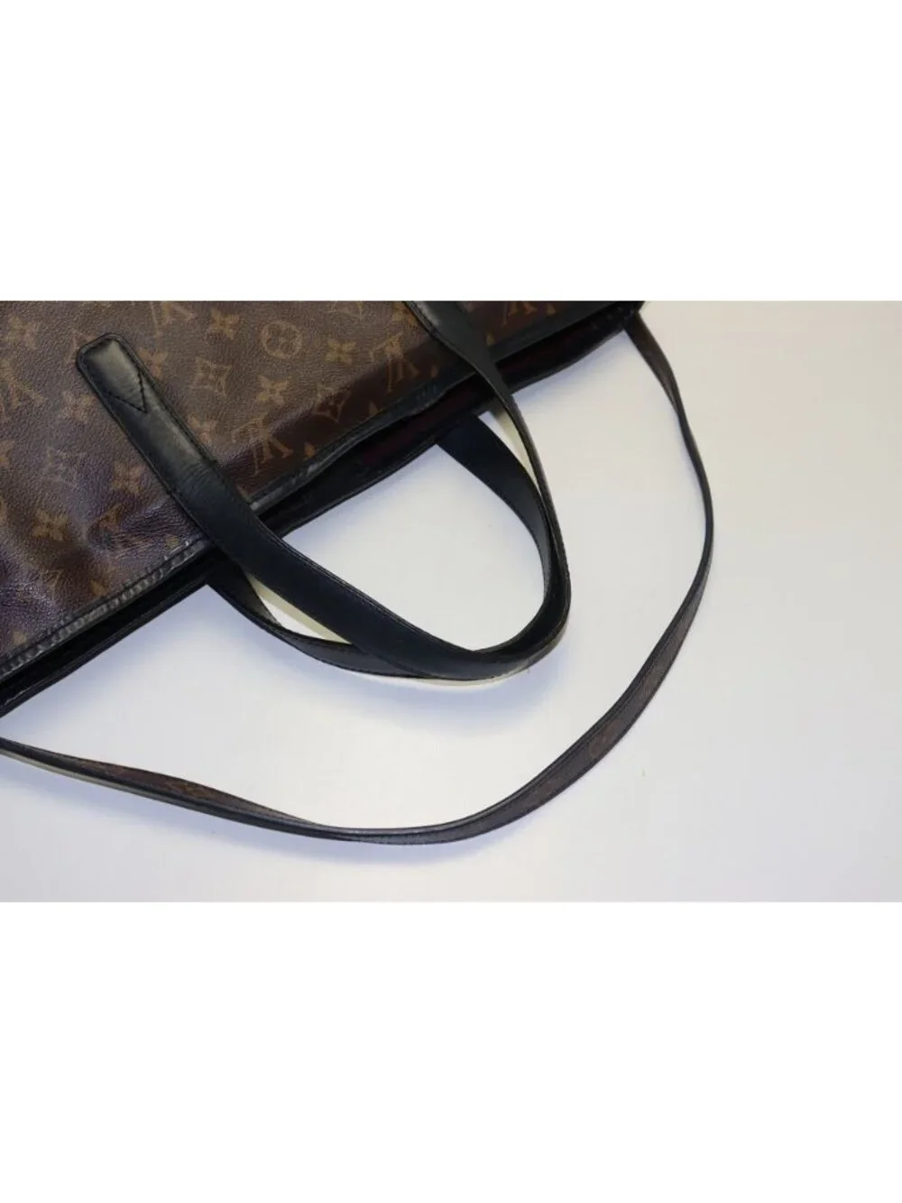 Louis Vuitton Monogram Macassar Davis Leather 2-Way Tote